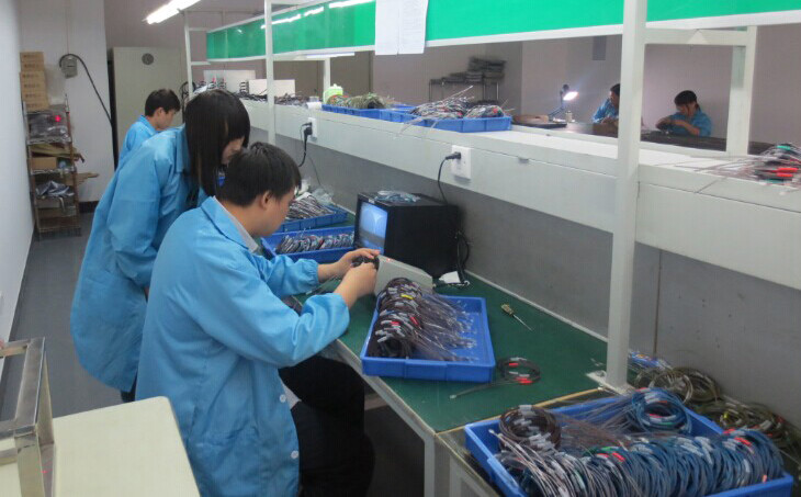 Foc Communication CO.,LTD factory production line
