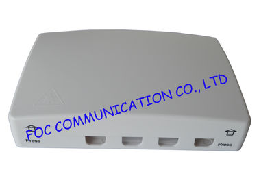 SC Adaptörleri ve Pigtails ile Fiber Optik Sonlandırma Kutusu 4 Port