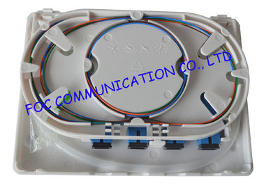 SC Adaptörleri ve Pigtails ile Fiber Optik Sonlandırma Kutusu 4 Port