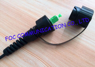 SC Fiber Optik Yama Kablosu, Odva Konnektörlü 5m Zırhlı Dış Fiber Optik Kablo