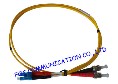 LC - ST SM Fiber Optik Yama Kablosu, Tek Modlu fiber optik ağ kablosu
