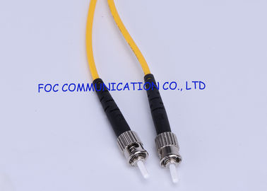 G.652D OFNP Kablosuyla Fiber Optik Yama Kablosu SC FC ST LC