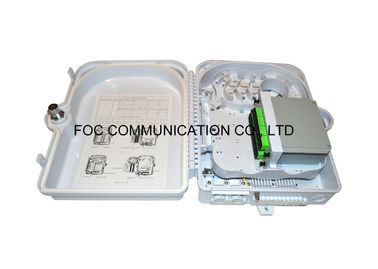 FTTX için Kullanarak 1:16 PLC Kaset Tipi ile Açık Fiber Terminal Kutusu 24 Çekirdek