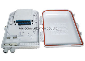 PLC Splitter Kaset Tipi ile 16 Fiber Fiber Optik Sonlandırma Kutusu ABS Plastik