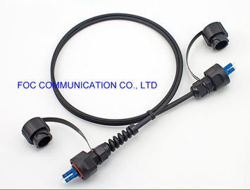 FTTA Kablo Grupları Fiber Optik Yama Kablosu LC / UPC, ODVA Konnektörleri TPU Ceket ile