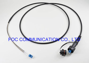 FTTA Kablo Grupları Fiber Optik Yama Kablosu LC / UPC, ODVA Konnektörleri TPU Ceket ile