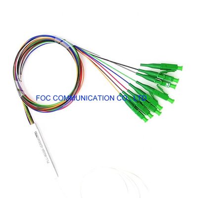 LC APC Konnektörlü FTTX 1×8 Fiber PLC Splitter 1650nm CATV