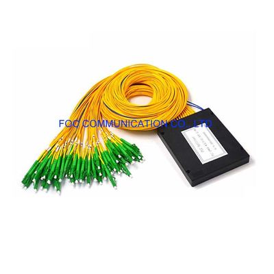 Pasif Optik Ağlar için 2×64 ABS Fiber PLC Splitter LC APC 1650nm FTTC