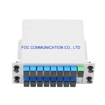 SC UPC 1650nm Fiber Optik PLC Ayırıcı 1×16 1.5dB Tekdüzelik