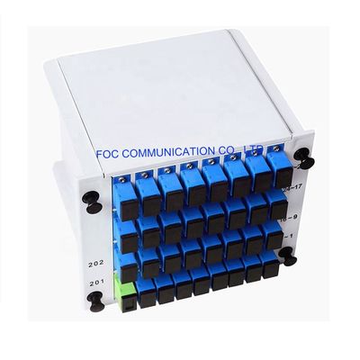 FTTX CATV Fiber Optik PLC Ayırıcı SC UPC 1×32 PLC Ayırıcı