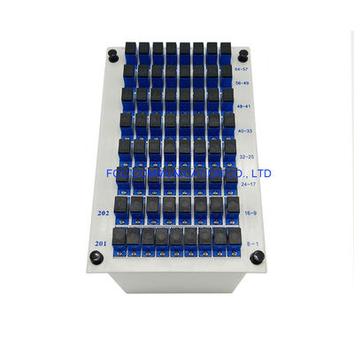 1260nm CATV SC UPC Fiber PLC Ayırıcı 1×64 Ftth Plc Ayırıcı