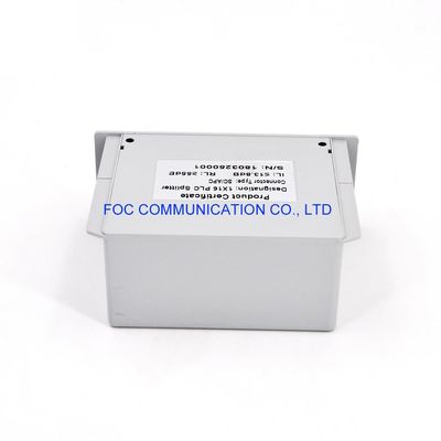 PON FTTX 1650nm Fiber PLC Ayırıcı SC APC 1×16 Düşük Ekleme Kaybı