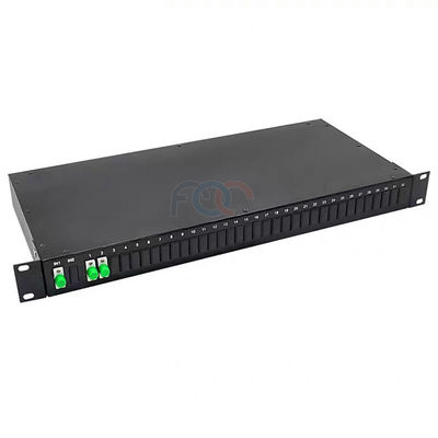 FC APC Fiber PLC Splitter Düşük PDL 1 × 2 PON CATV için Tam Yüklendi
