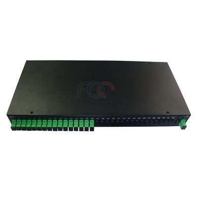 Raf Montajlı FTTP Fiber PLC Ayırıcı PON LAN Düşük PDL FTTH PLC Ayırıcı