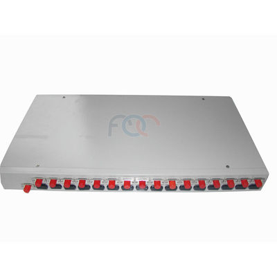 Raf Montajlı FTTP Fiber PLC Ayırıcı PON LAN Düşük PDL FTTH PLC Ayırıcı