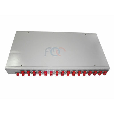1650nm 1×32 PLC Fiber Optik Bölücü Raf Montajlı LSZH Ceket