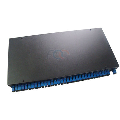 1650nm 1×32 PLC Fiber Optik Bölücü Raf Montajlı LSZH Ceket