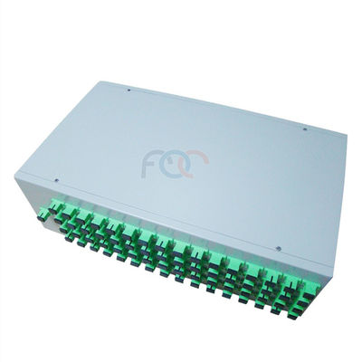 PON Ağları için 19″ 1U Fiber Plc Bölücü Düşük PDL Pasif Optik Bölücü