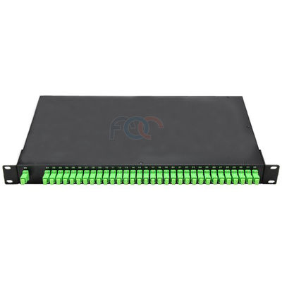 CATV LAN LSZH Fiber PLC Splitter Patch Panel SC APC Raf Montajı