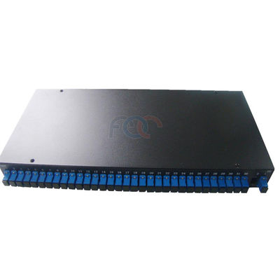 1U Rack Mount PLC Splitter Box Soğuk Çelik 1×32 Düşük Ekleme Kaybı