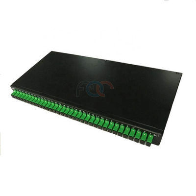2×32 SC APC Rack Mount PLC Splitter Patch Panel Pasif LSZH