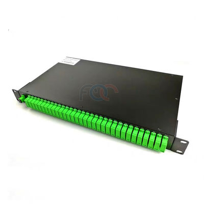 FTTC Fiber PLC Ayırıcı 1-64F Raf Montajlı 1650nm FTTH PLC Ayırıcı
