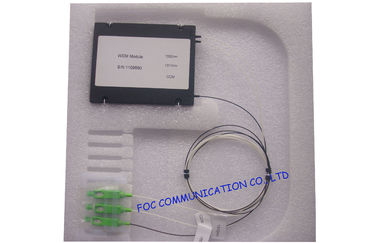 Yüksek Yalıtımlı 8 kanal çoklayıcı, dwdm modülü 250um 900um 2mm 3mm