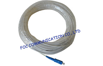 Simplex or Duplex SC Optical Fiber Pigtail with FTTH Indoor Cable High Stability