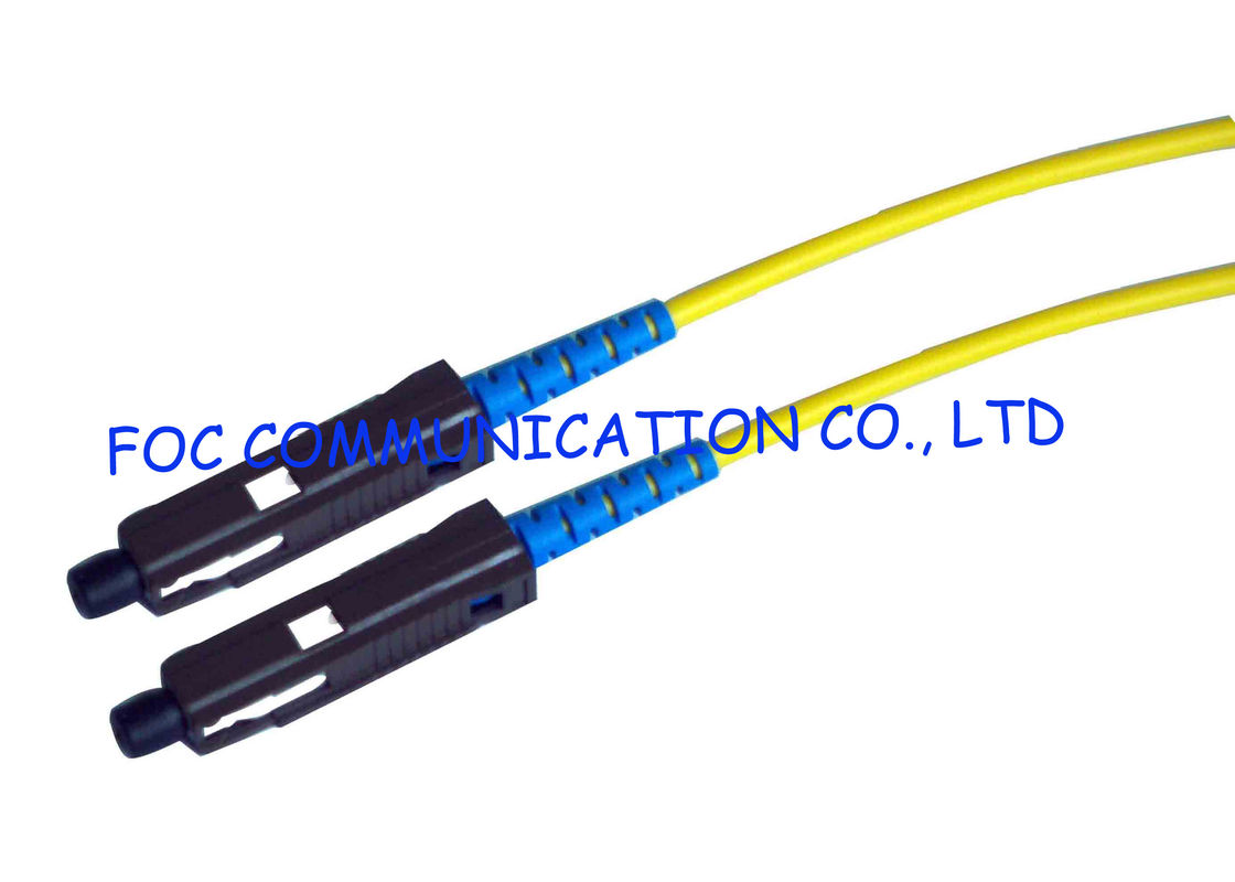 MU Optik Fiber Yama Kablosu LSZH Yüksek Mukavemetli Aramid İplik Düşük Ekleme Kaybı