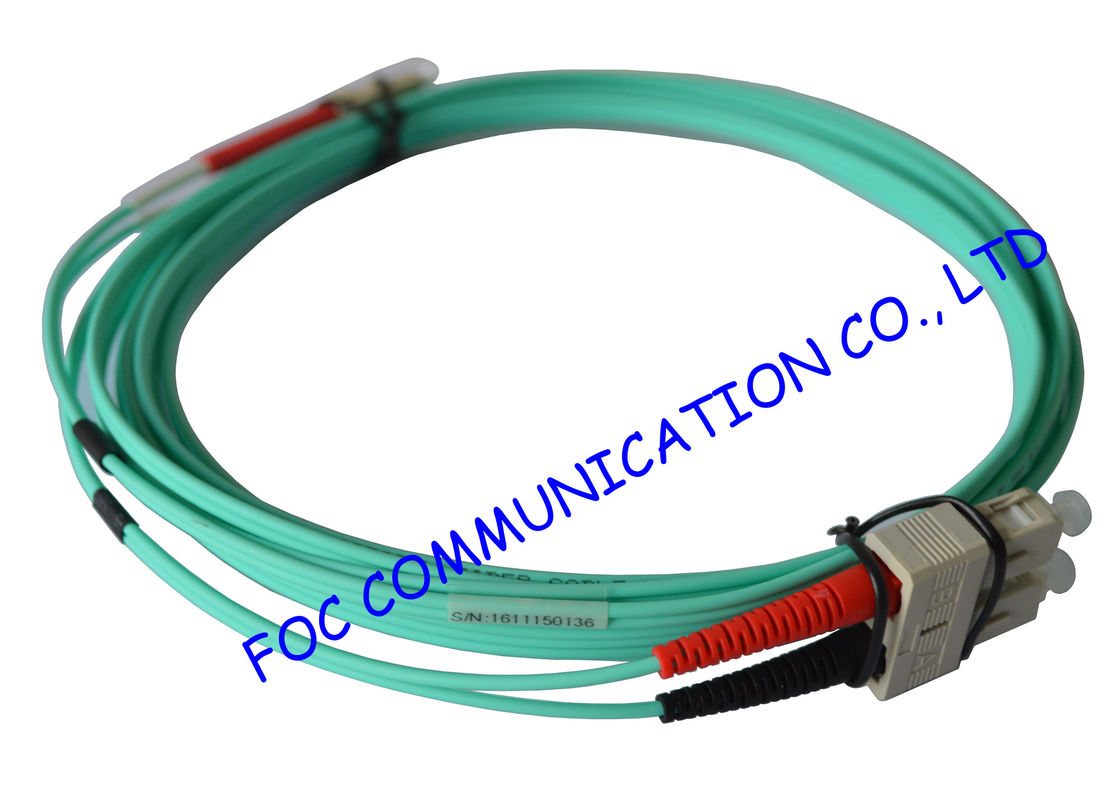 Telekomünikasyon Ağları için 10Gb OM3 LSZH LC SC Tek Modlu Fiber Düzeltme Kablosu