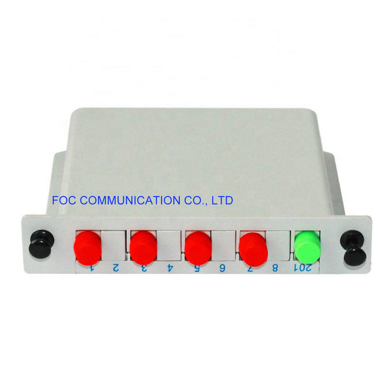 ISO 1×4 FC UPC Fiber PLC Ayırıcı Kaset DWDM CWDM Fiber Ayırıcı Kutusu