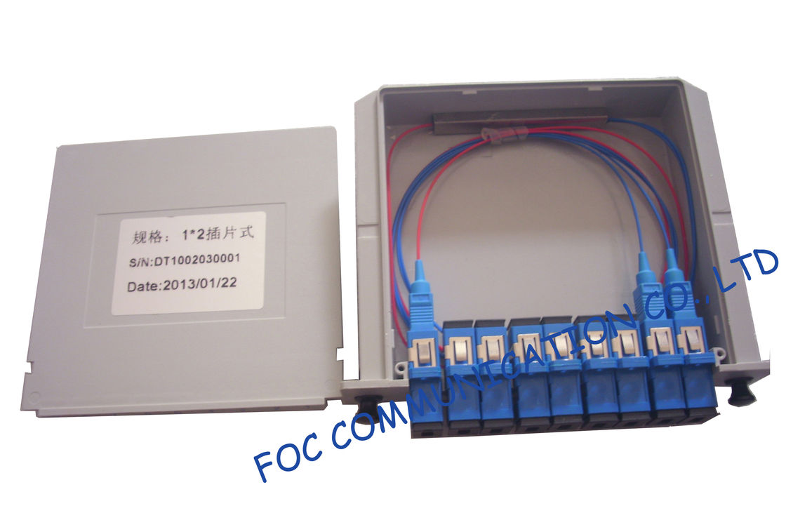 Optik Haberleşme düzlemsel ışık dalga devresi bölücü fiber optik G.657A SC Küçük Boy
